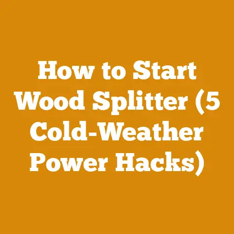 How to Start Wood Splitter (5 Cold-Weather Power Hacks)