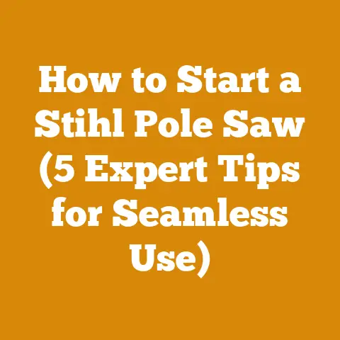 How to Start a Stihl Pole Saw (5 Expert Tips for Seamless Use)