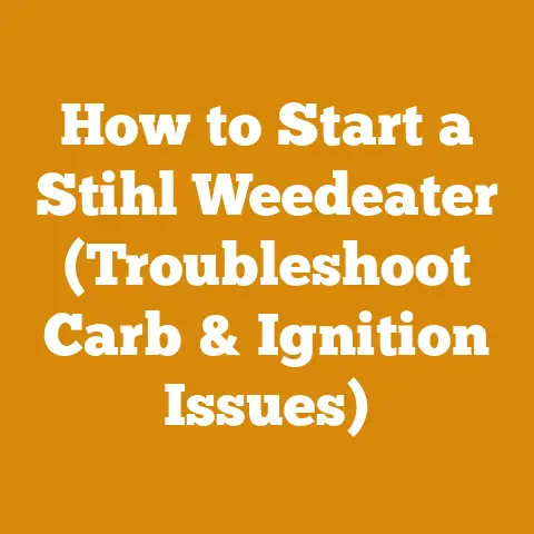 How to Start a Stihl Weedeater (Troubleshoot Carb & Ignition Issues)