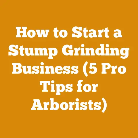 How to Start a Stump Grinding Business (5 Pro Tips for Arborists)