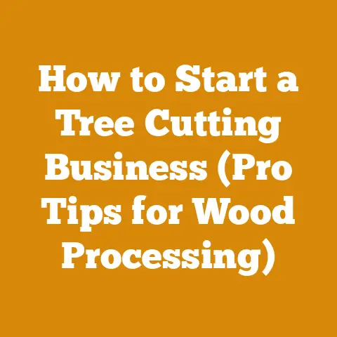 How to Start a Tree Cutting Business (Pro Tips for Wood Processing)