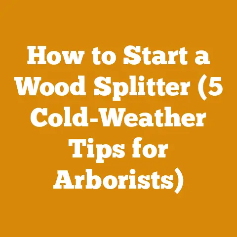 How to Start a Wood Splitter (5 Cold-Weather Tips for Arborists)