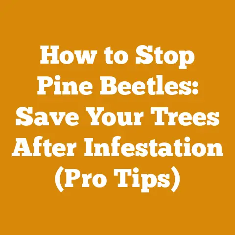 How to Stop Pine Beetles: Save Your Trees After Infestation (Pro Tips)