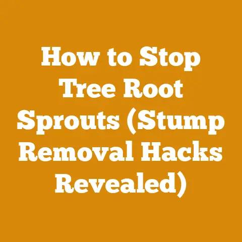 How to Stop Tree Root Sprouts (Stump Removal Hacks Revealed)