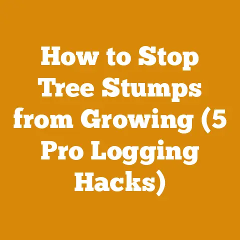How to Stop Tree Stumps from Growing (5 Pro Logging Hacks)