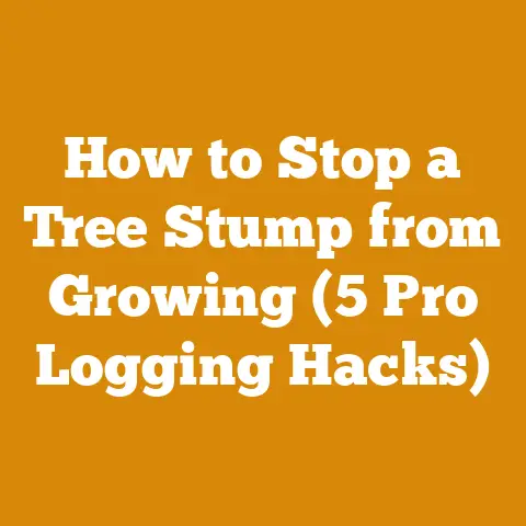 How to Stop a Tree Stump from Growing (5 Pro Logging Hacks)