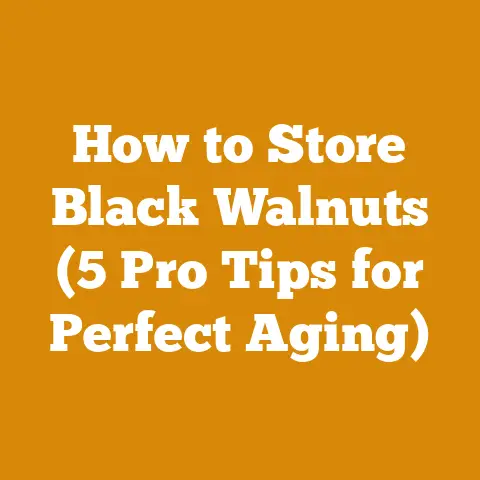 How to Store Black Walnuts (5 Pro Tips for Perfect Aging)