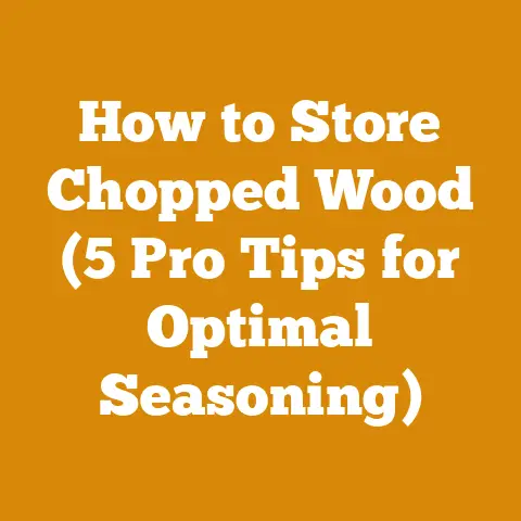 How to Store Chopped Wood (5 Pro Tips for Optimal Seasoning)