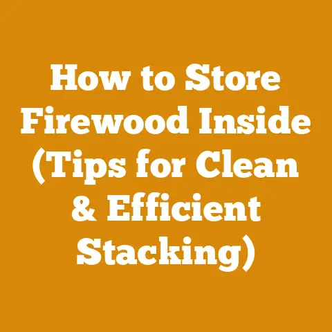 How to Store Firewood Inside (Tips for Clean & Efficient Stacking)