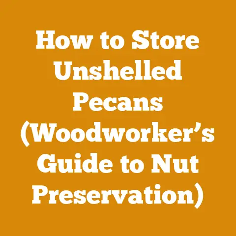 How to Store Unshelled Pecans (Woodworker’s Guide to Nut Preservation)