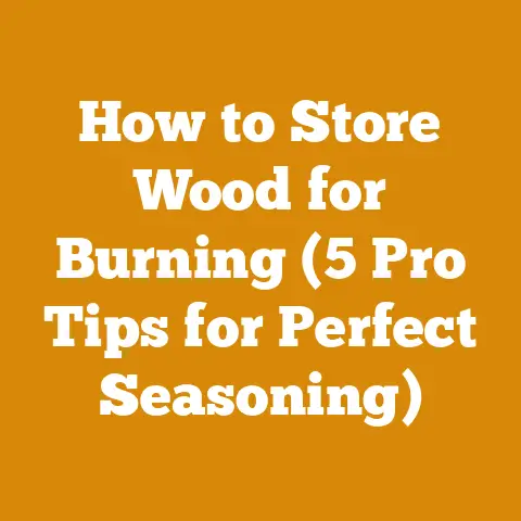 How to Store Wood for Burning (5 Pro Tips for Perfect Seasoning)