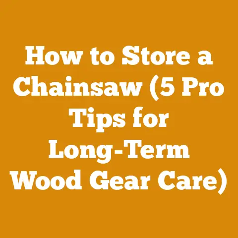 How to Store a Chainsaw (5 Pro Tips for Long-Term Wood Gear Care)