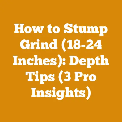 How to Stump Grind (18-24 Inches): Depth Tips (3 Pro Insights)