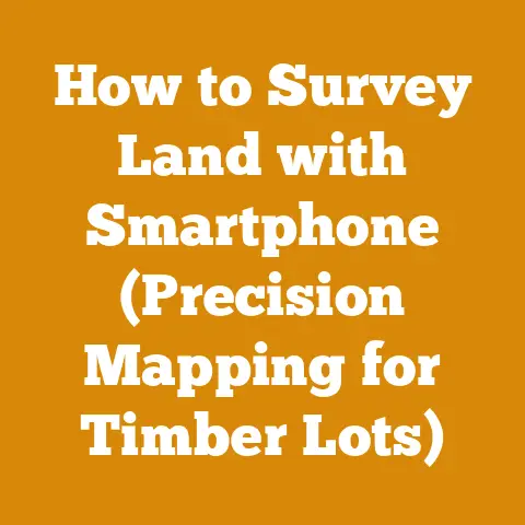 How to Survey Land with Smartphone (Precision Mapping for Timber Lots)