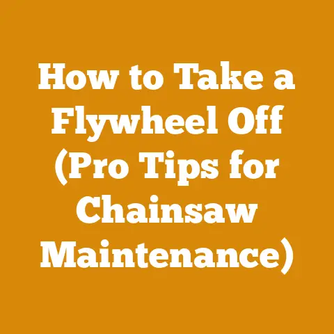 How to Take a Flywheel Off (Pro Tips for Chainsaw Maintenance)