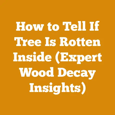 How to Tell If Tree Is Rotten Inside (Expert Wood Decay Insights)