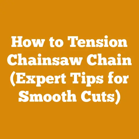 How to Tension Chainsaw Chain (Expert Tips for Smooth Cuts)