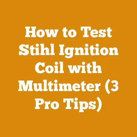 How to Test Stihl Ignition Coil with Multimeter (3 Pro Tips)