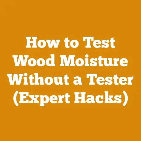 How to Test Wood Moisture Without a Tester (Expert Hacks)