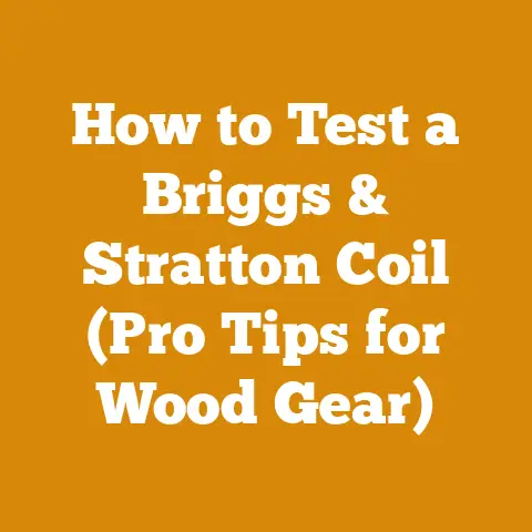 How to Test a Briggs & Stratton Coil (Pro Tips for Wood Gear)