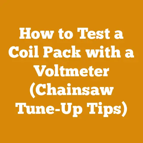 How to Test a Coil Pack with a Voltmeter (Chainsaw Tune-Up Tips)