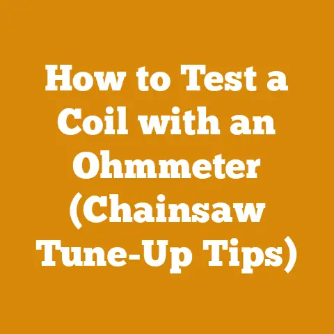 How to Test a Coil with an Ohmmeter (Chainsaw Tune-Up Tips)
