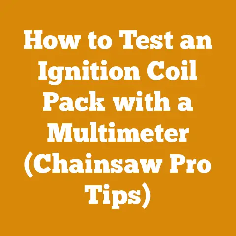 How to Test an Ignition Coil Pack with a Multimeter (Chainsaw Pro Tips)