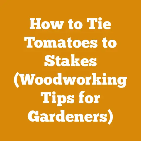How to Tie Tomatoes to Stakes (Woodworking Tips for Gardeners)