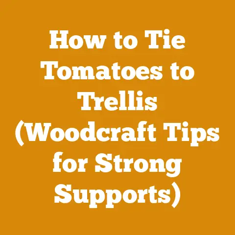 How to Tie Tomatoes to Trellis (Woodcraft Tips for Strong Supports)