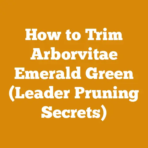 How to Trim Arborvitae Emerald Green (Leader Pruning Secrets)