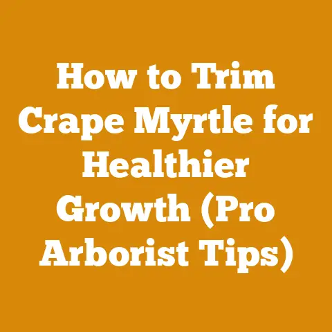 How to Trim Crape Myrtle for Healthier Growth (Pro Arborist Tips)