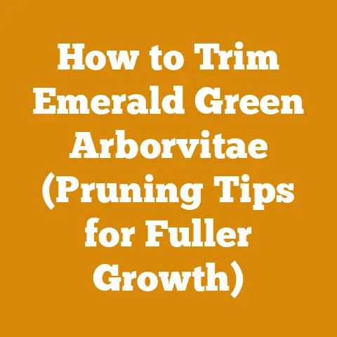 How to Trim Emerald Green Arborvitae (Pruning Tips for Fuller Growth)