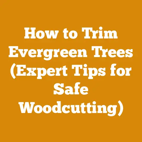 How to Trim Evergreen Trees (Expert Tips for Safe Woodcutting)
