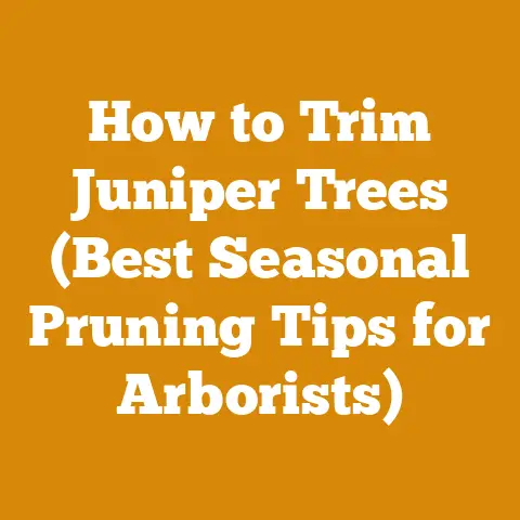 How to Trim Juniper Trees (Best Seasonal Pruning Tips for Arborists)