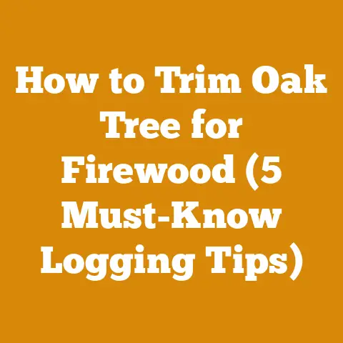 How to Trim Oak Tree for Firewood (5 Must-Know Logging Tips)