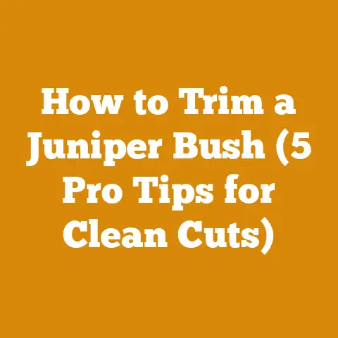 How to Trim a Juniper Bush (5 Pro Tips for Clean Cuts)