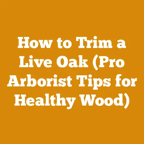 How to Trim a Live Oak (Pro Arborist Tips for Healthy Wood)