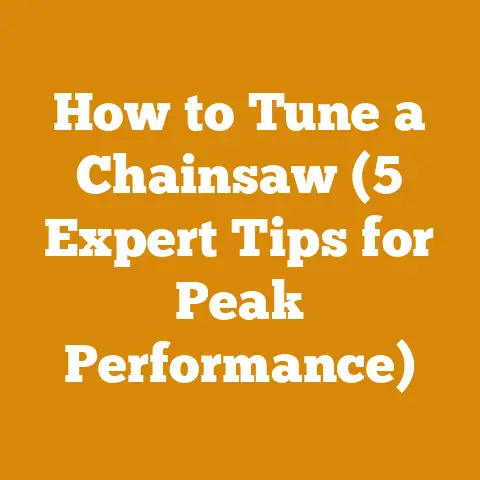 How to Tune a Chainsaw (5 Expert Tips for Peak Performance)