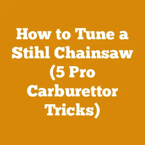 How to Tune a Stihl Chainsaw (5 Pro Carburettor Tricks)