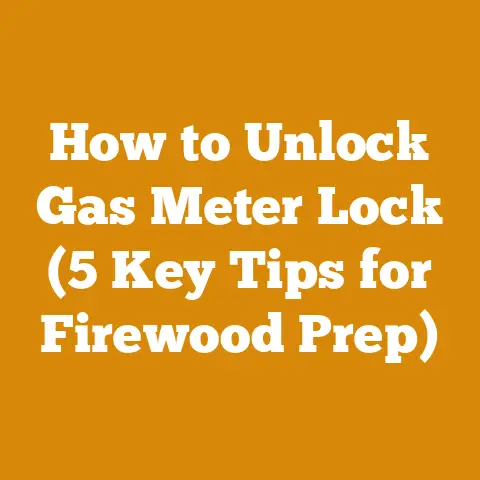How to Unlock Gas Meter Lock (5 Key Tips for Firewood Prep)