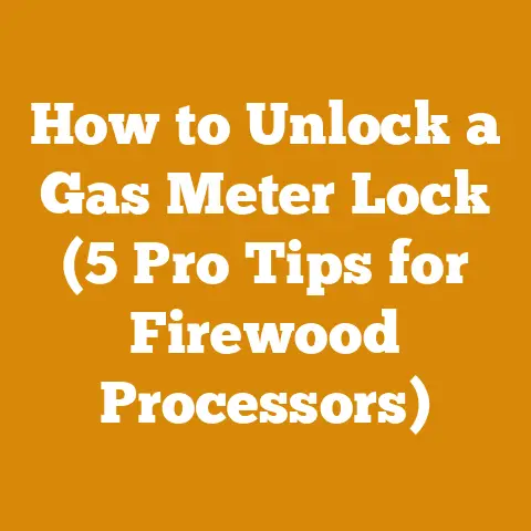 How to Unlock a Gas Meter Lock (5 Pro Tips for Firewood Processors)