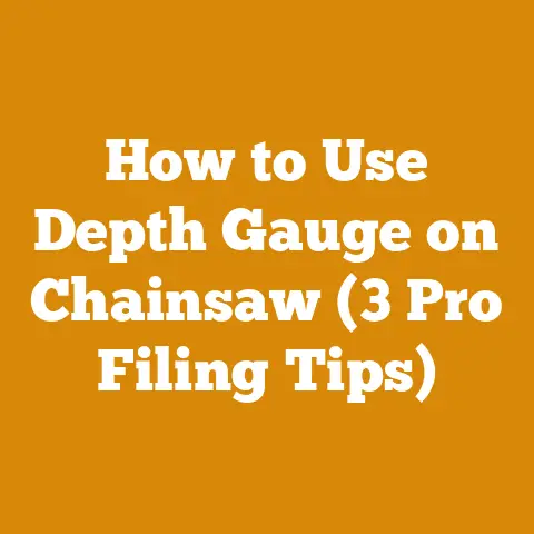 How to Use Depth Gauge on Chainsaw (3 Pro Filing Tips)