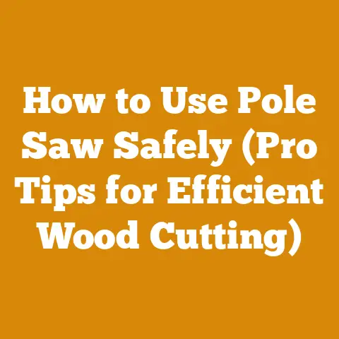 How to Use Pole Saw Safely (Pro Tips for Efficient Wood Cutting)