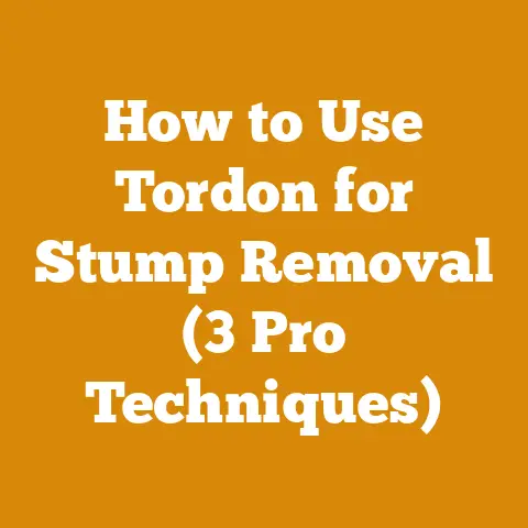 How to Use Tordon for Stump Removal (3 Pro Techniques)