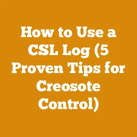 How to Use a CSL Log (5 Proven Tips for Creosote Control)