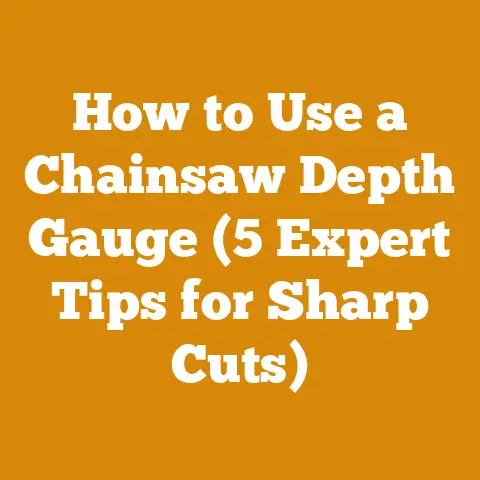 How to Use a Chainsaw Depth Gauge (5 Expert Tips for Sharp Cuts)