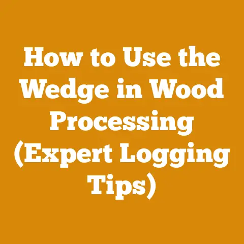 How to Use the Wedge in Wood Processing (Expert Logging Tips)