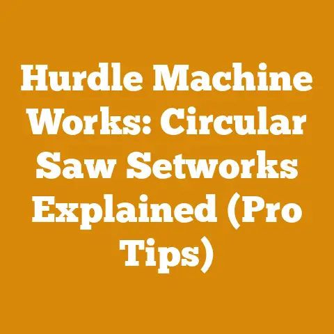 Hurdle Machine Works: Circular Saw Setworks Explained (Pro Tips)