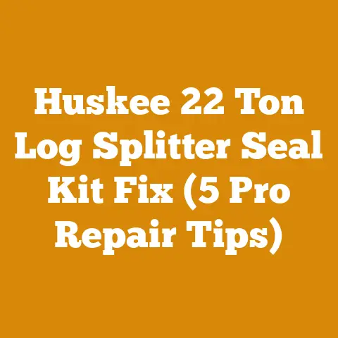 Huskee 22 Ton Log Splitter Seal Kit Fix (5 Pro Repair Tips)