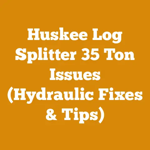 Huskee Log Splitter 35 Ton Issues (Hydraulic Fixes & Tips)